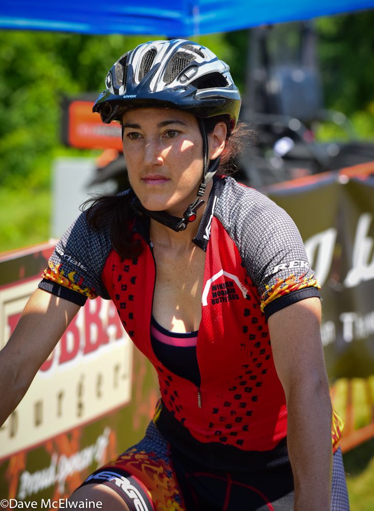 Bryna Blanchard (Windham Mountain Outfitters) on row two at the start