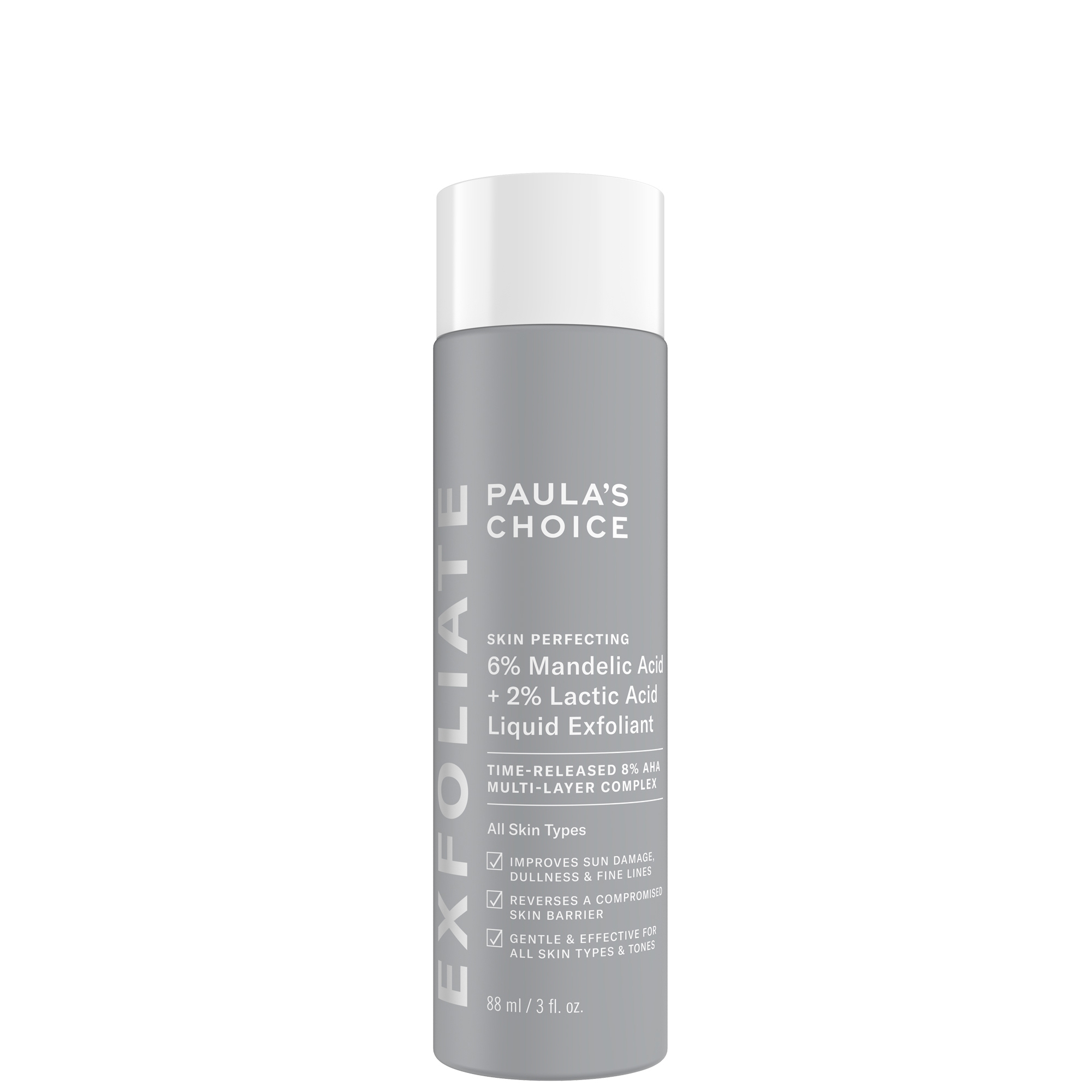 Paula&#039;s Choice Skin Perfecting 6% Mandelic Acid and 2% Lactic Acid Liquid Exfoliant 88ml