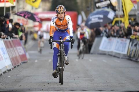Bart Aernouts (Rabobank) finished fourth at Druivenveldrit.