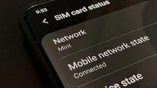 Mint Mobile SIM status