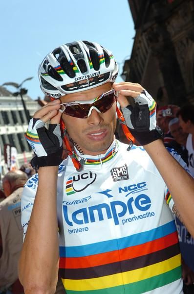 World Champion Alessandro Ballan (Lampre-NGC)
