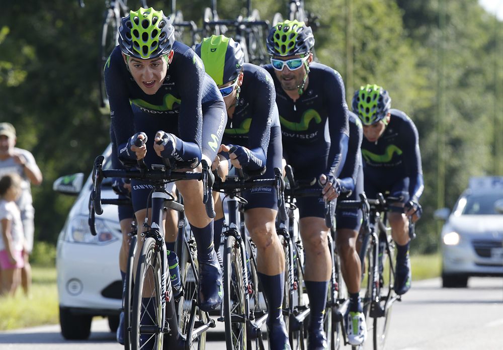 Movistar push the pace at the Tour de San Luis.