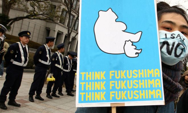 Fukushima protest