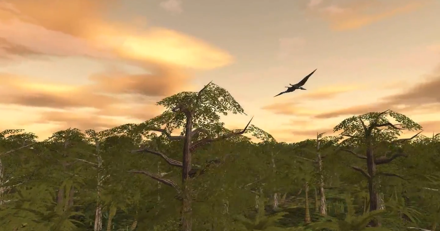 Screenshot from the X-Isle tech demo