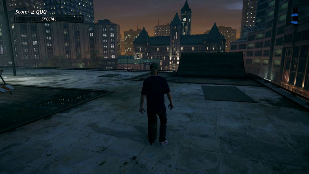 THPS Downtown Rooftop Gaps How to complete all the Tony Hawk's Pro