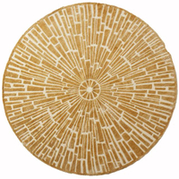 Sunburst round rug, Luxdeco