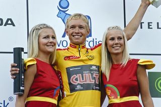 Stage winner and race leader Magnus Cort Nielsen (Team Cult Energi)