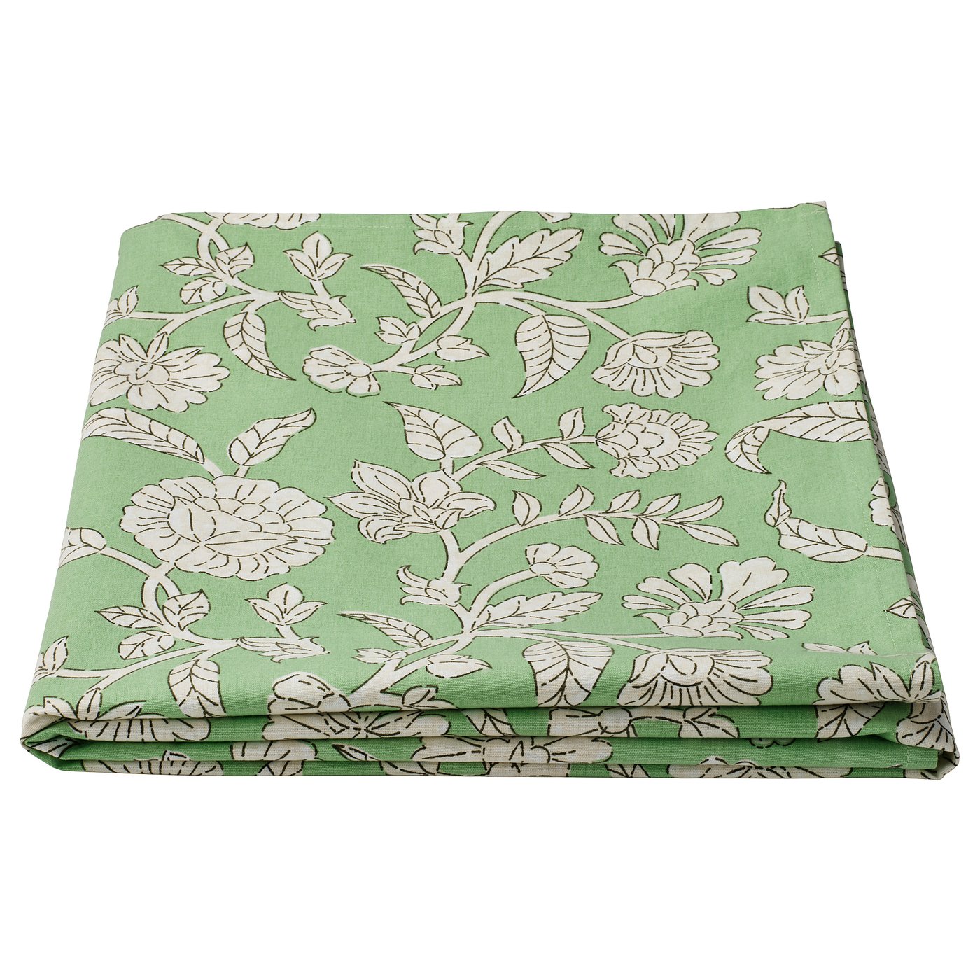 Sm&amp;Ouml;rfisk Tablecloth - Flower Pattern/green/white 57x94 "