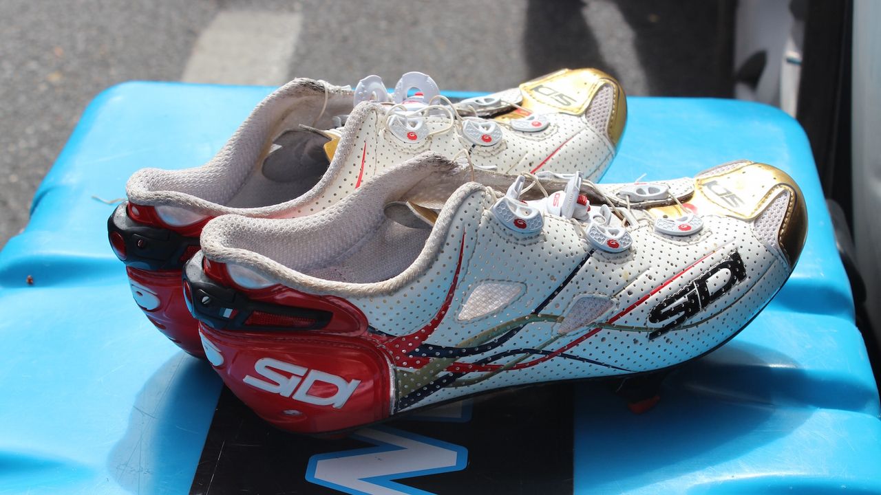 Bahran-Merida have team issue Sidi Shot shoes