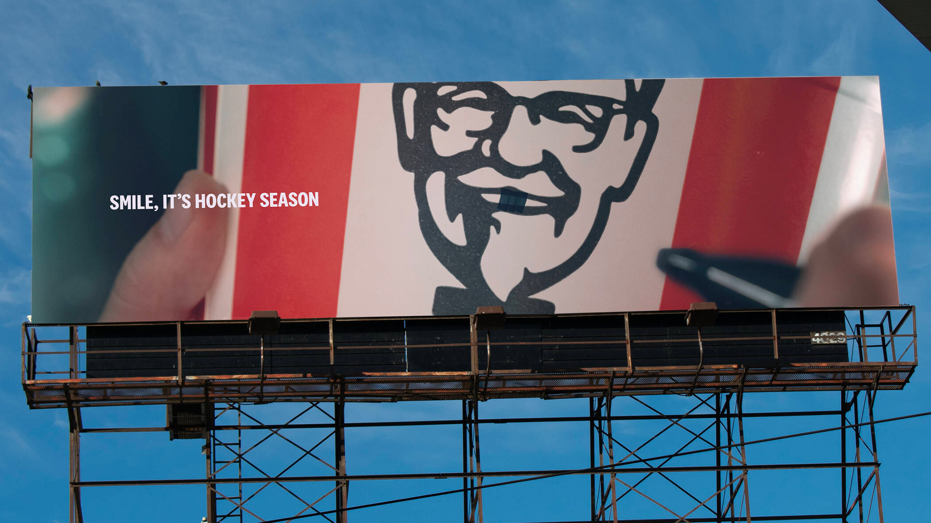 KFC Canada hockey campaign