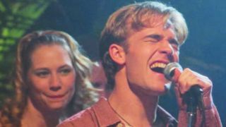 Meredith Monroe and James Van Der Beek in Dawson's Creek