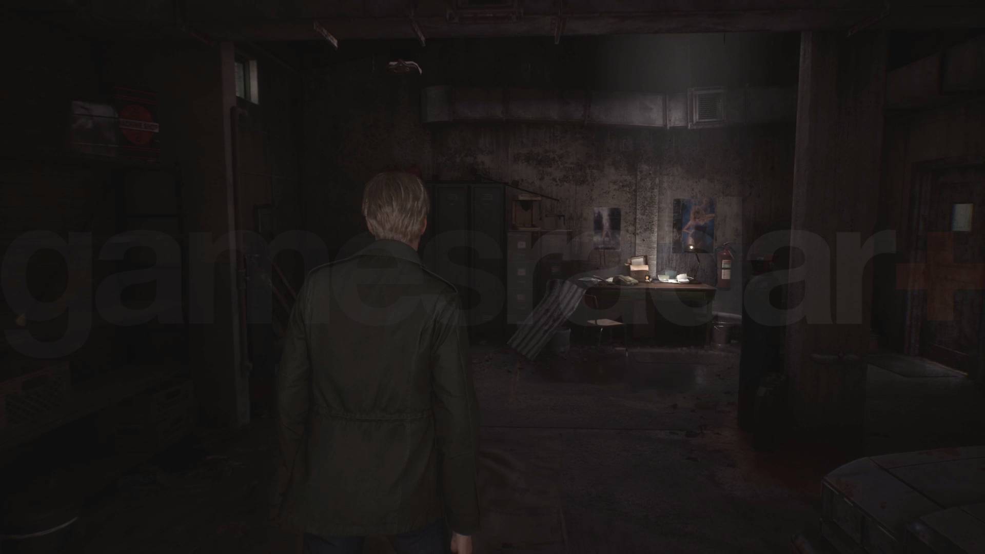 Where to find the Silent Hill 2 Remake Auto Parts key and get the red gate open