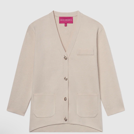Heidi Merrick cardigan worn by Meghan Markle