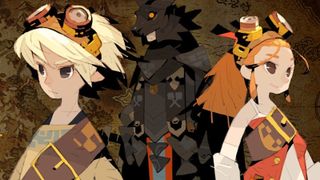 Anime like art for a retro inspired video game, two characters