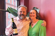 Ian Hongell with Julie Sheppard