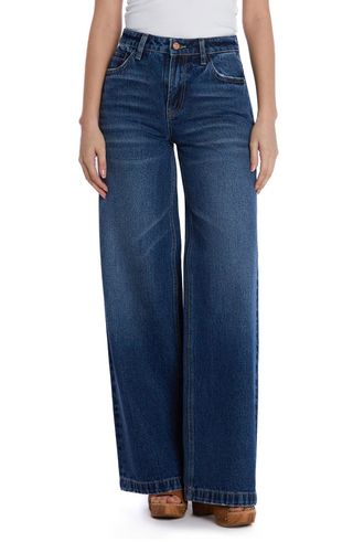 High Waist Wide Leg Jeans