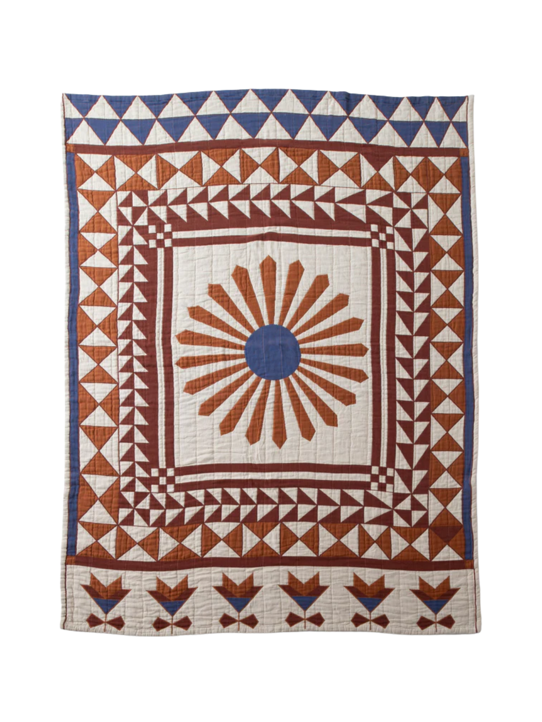 Schoolhouse X Rachel Murray Windmill Cotton Quilt