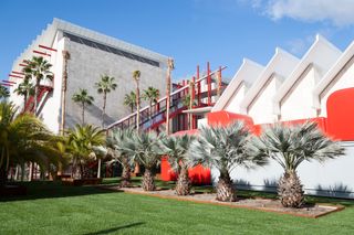 Exterior view of the Los Angeles County Museum of Art