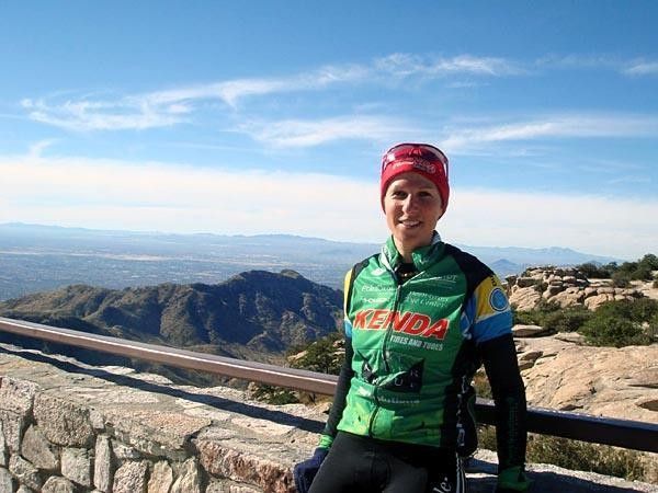 On New Year's Eve I trained in Arizona.