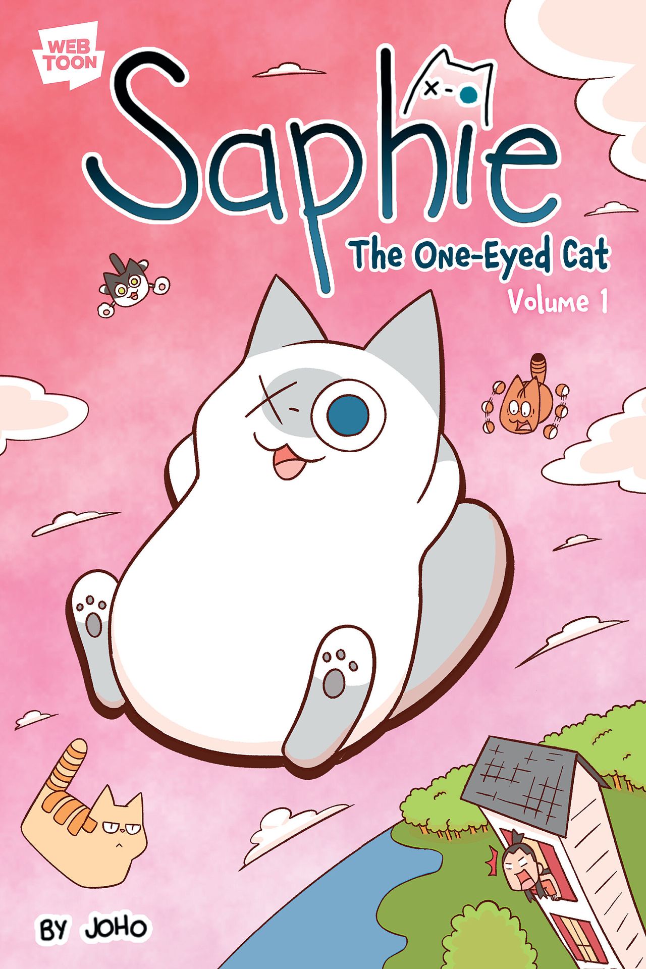 Art from Saphie: The One-Eyed Cat.
