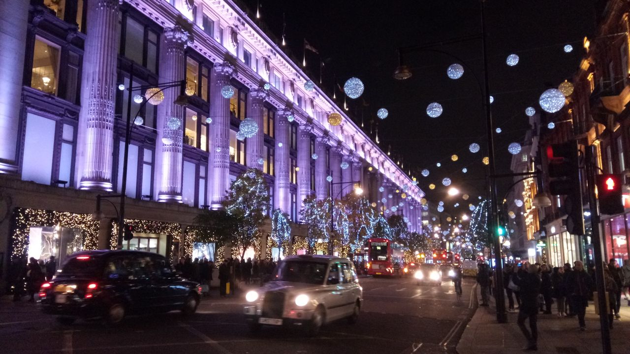 This night shot in London actually turned out quite impressive.