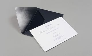 The matte Dior Homme envelope