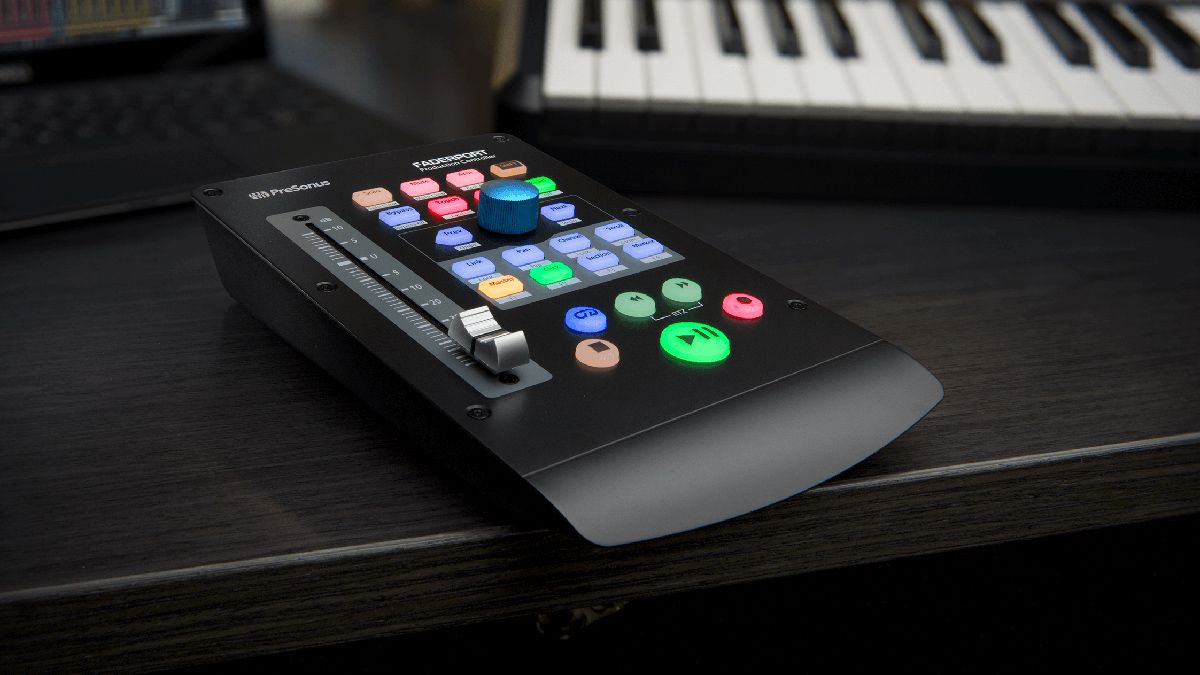 PreSonus's new FaderPort packs a lot of functionality into a