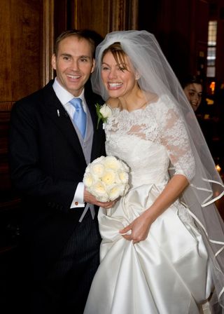 Kate Silverton and Mike Heron wedding photos