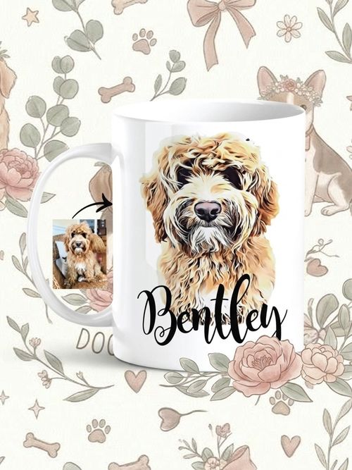 Custom Pet Portrait Coffee Mug