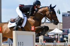 WEG showjumping team Britain