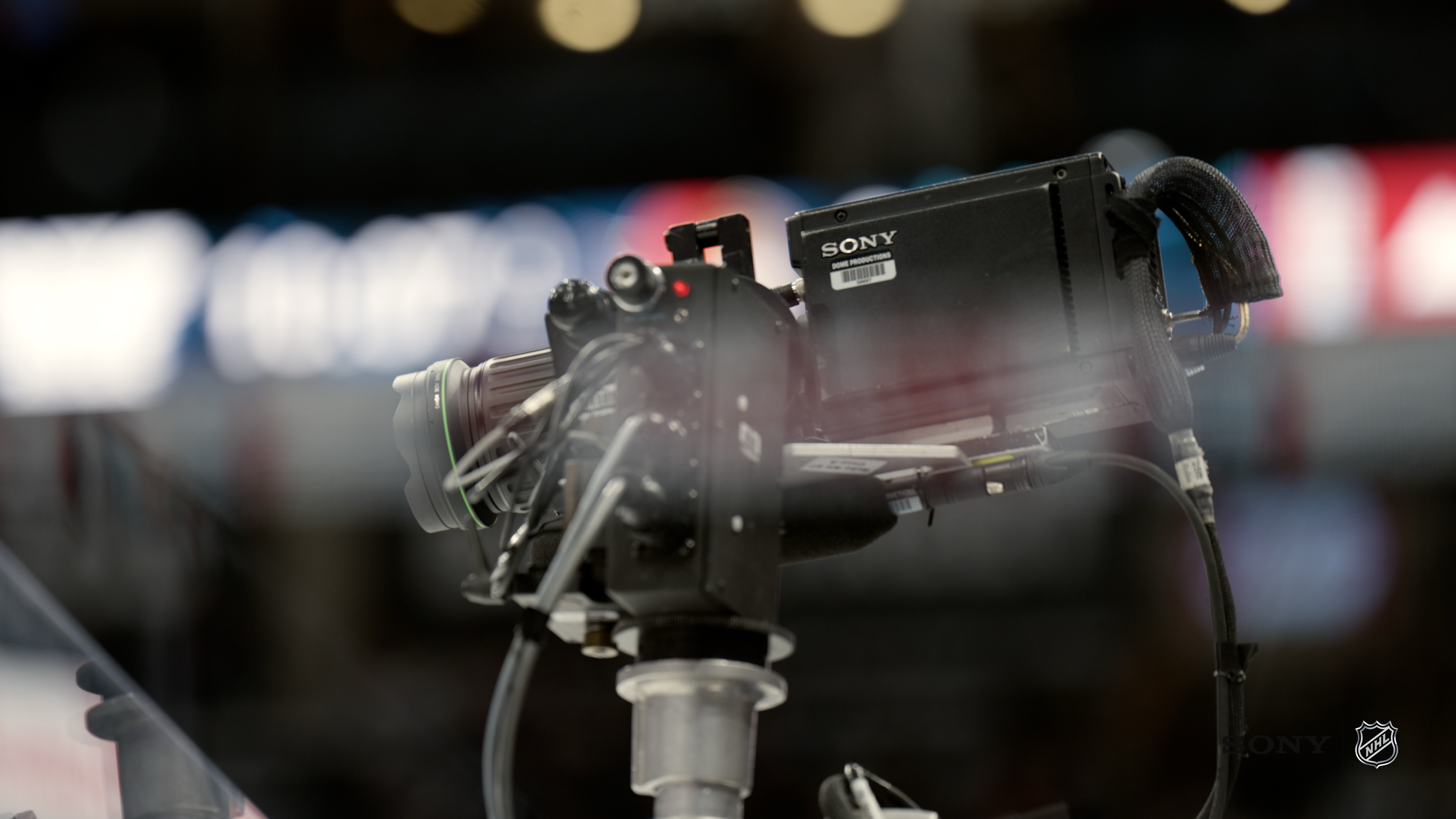 Sony Robotic Game Camera at NHL Game