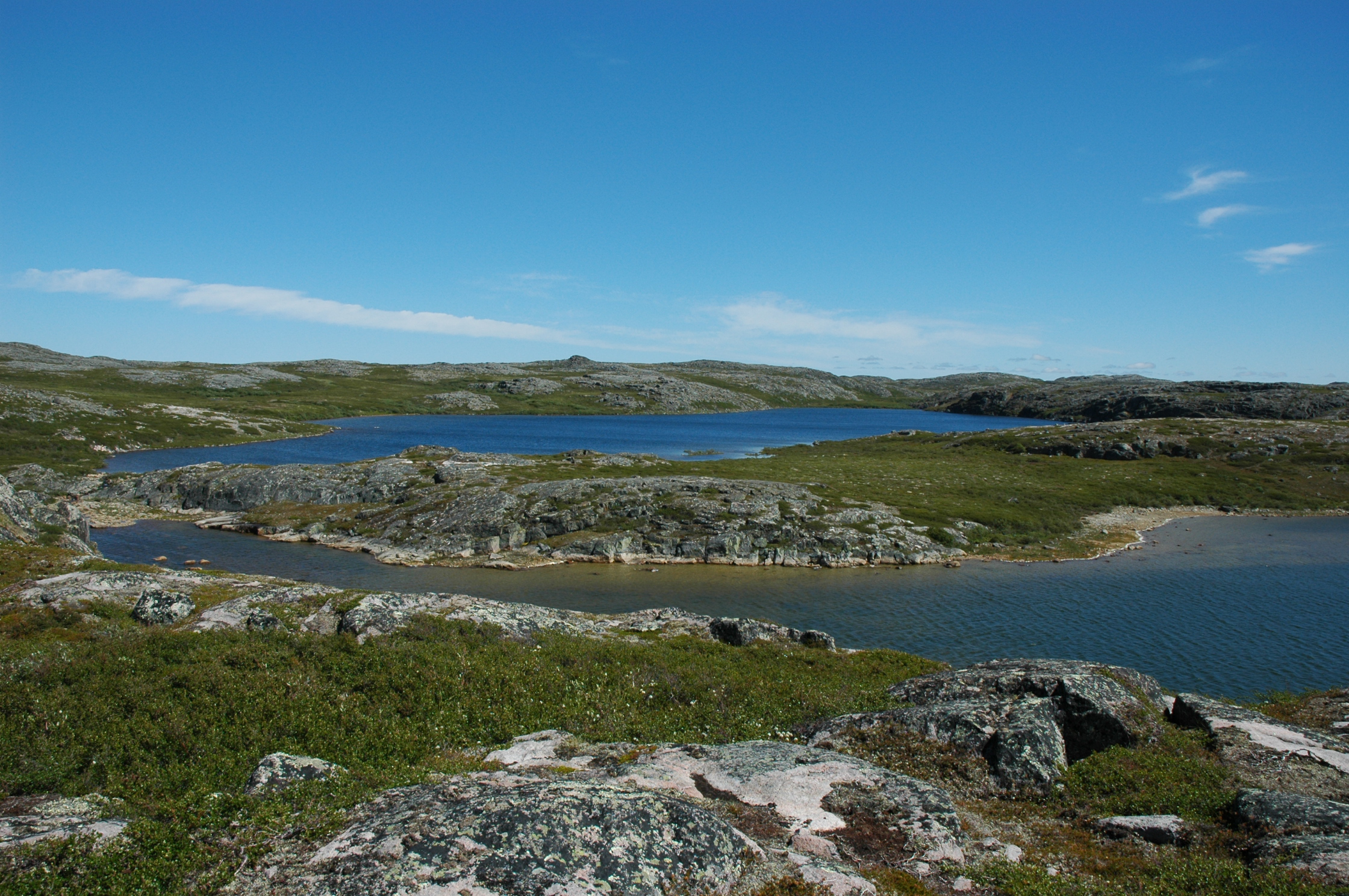 The eastern shore of Canada&#039;s Hudson Bay. The rocks visible here are 2.7 billion years old, but their precursors may have formed some of the earliest crust on Earth.