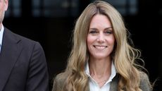 Catherine, Princess of Wales smiles during her visit to the Natural History Museum's newly renovated gardens on September 04, 2025