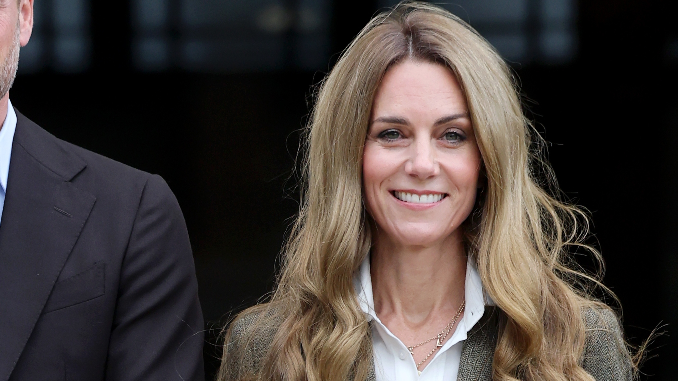 Catherine, Princess of Wales smiles during her visit to the Natural History Museum's newly renovated gardens on September 04, 2025