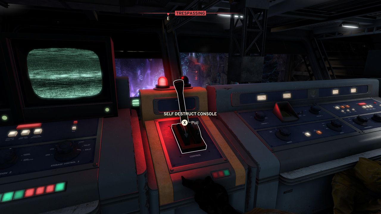Atomfall endings - Self destruct lever