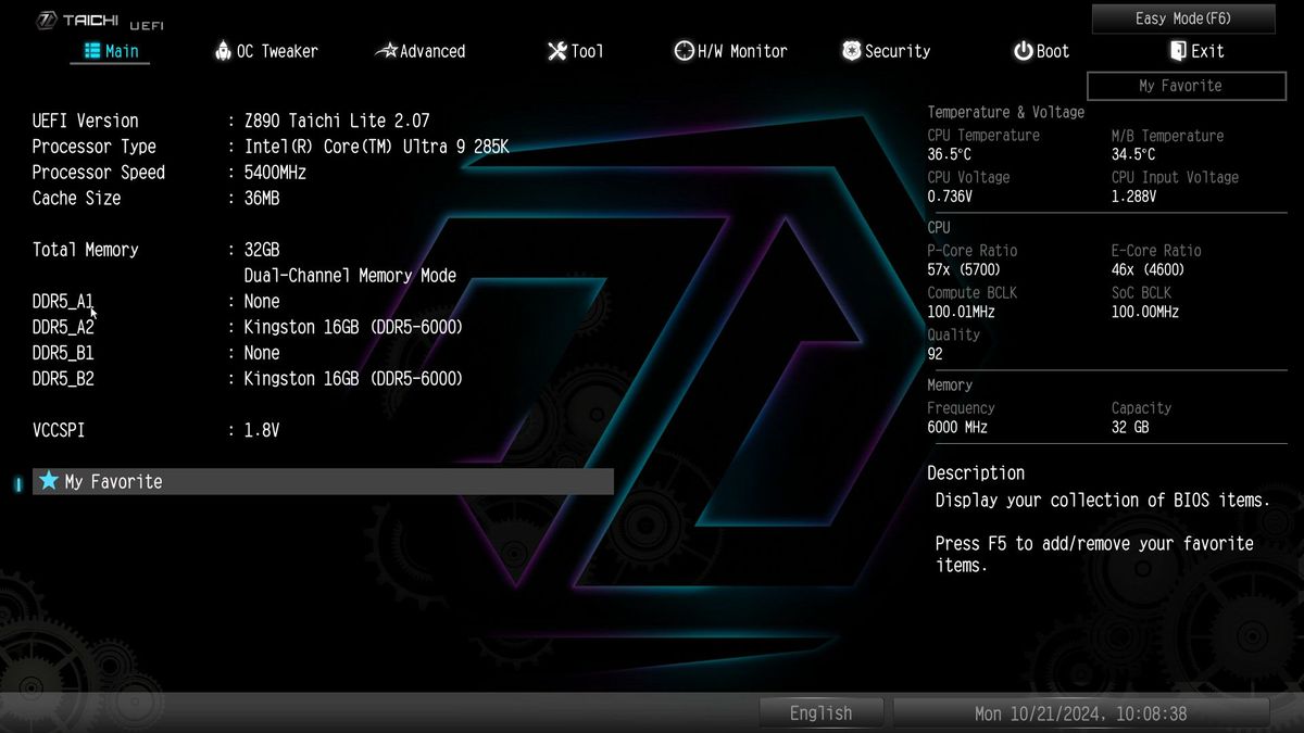 ASRock Z890 Taichi Lite