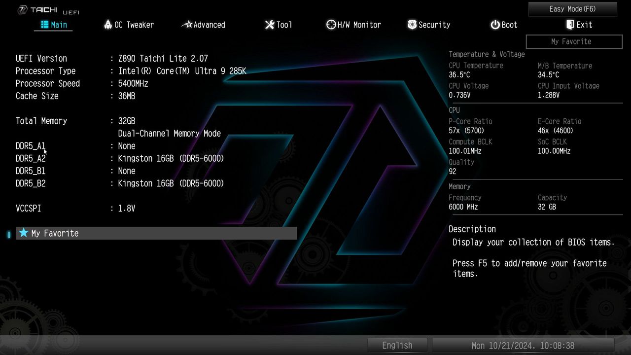 ASRock Z890 Taichi Lite