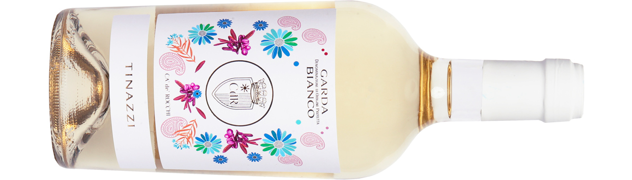 Tinazzi Garda Bianco white wine from Lake Garda region in Italy