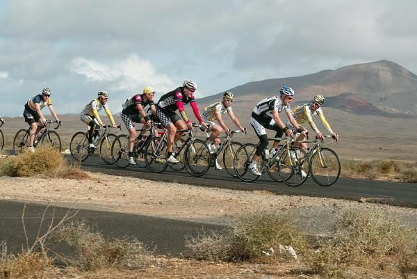 The squad split up into smaller groups for some of the training sessions.