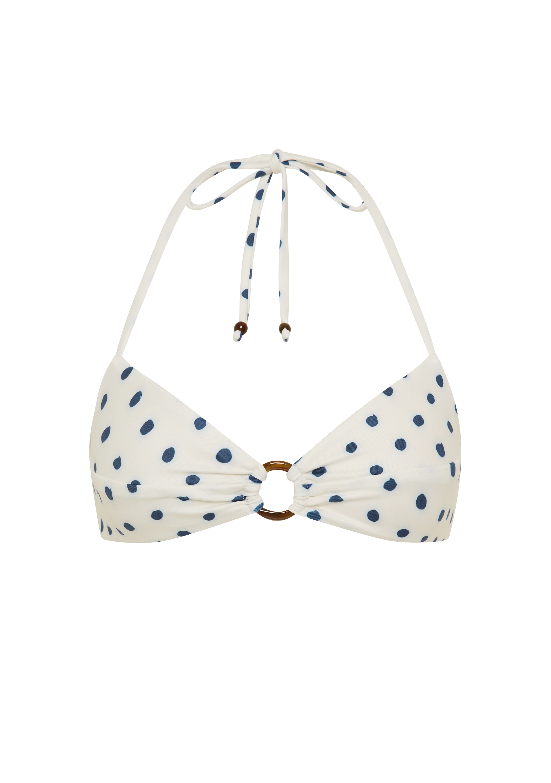Arthur Top |cream Polka Navy