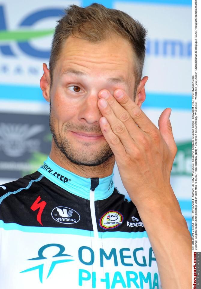 Tom Boonen (Omega Pharma-QuickStep) finished third