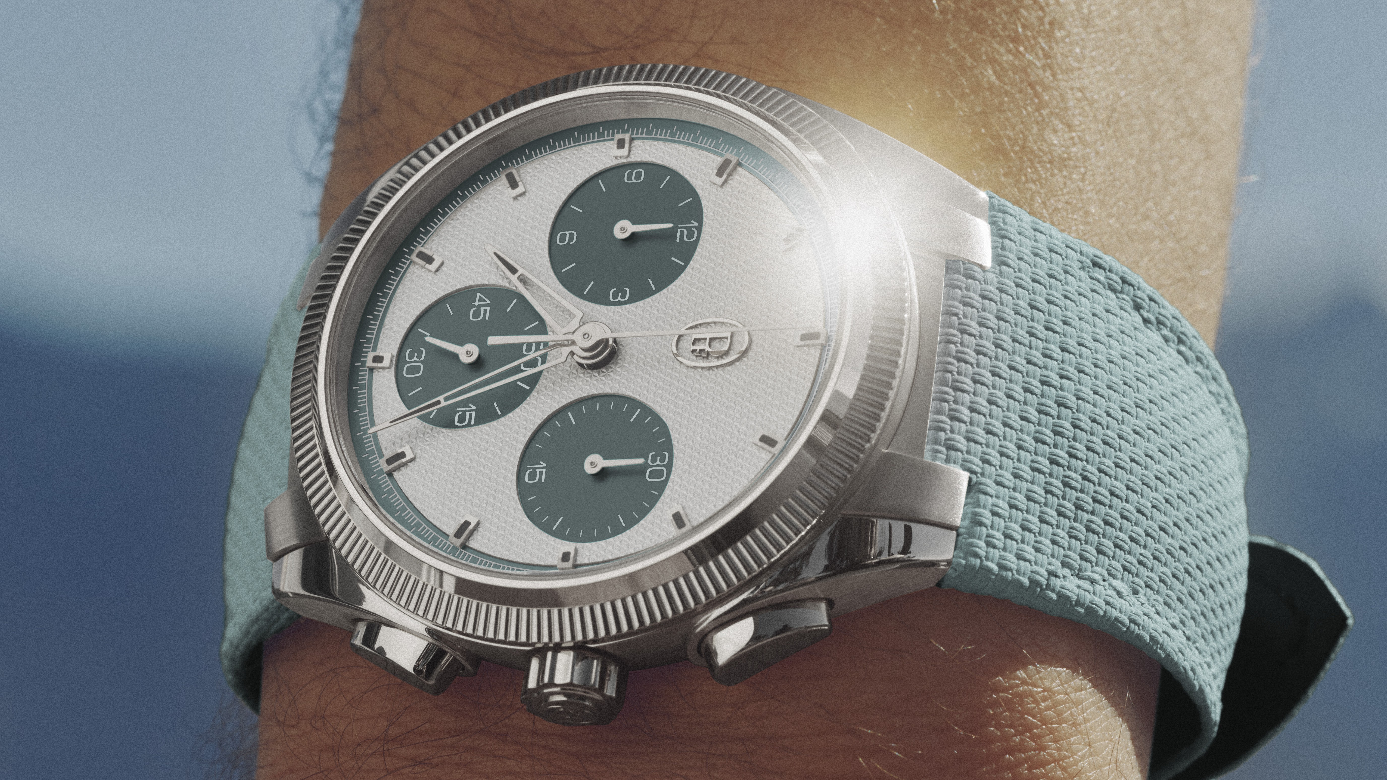 Parmigiani Fleurier Tonda PF Sport Chronograph Silver Verzasca