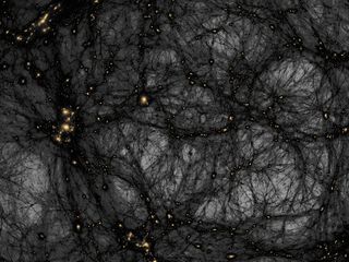 dark matter illustration
