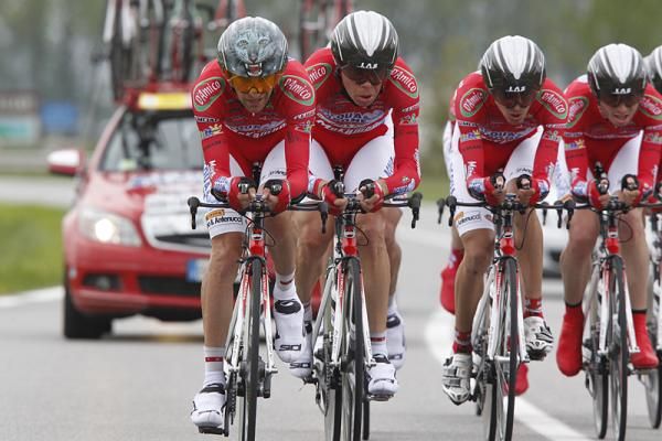Acqua &amp; Sapone all lined up in formation.