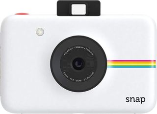 Polaroid snap in white