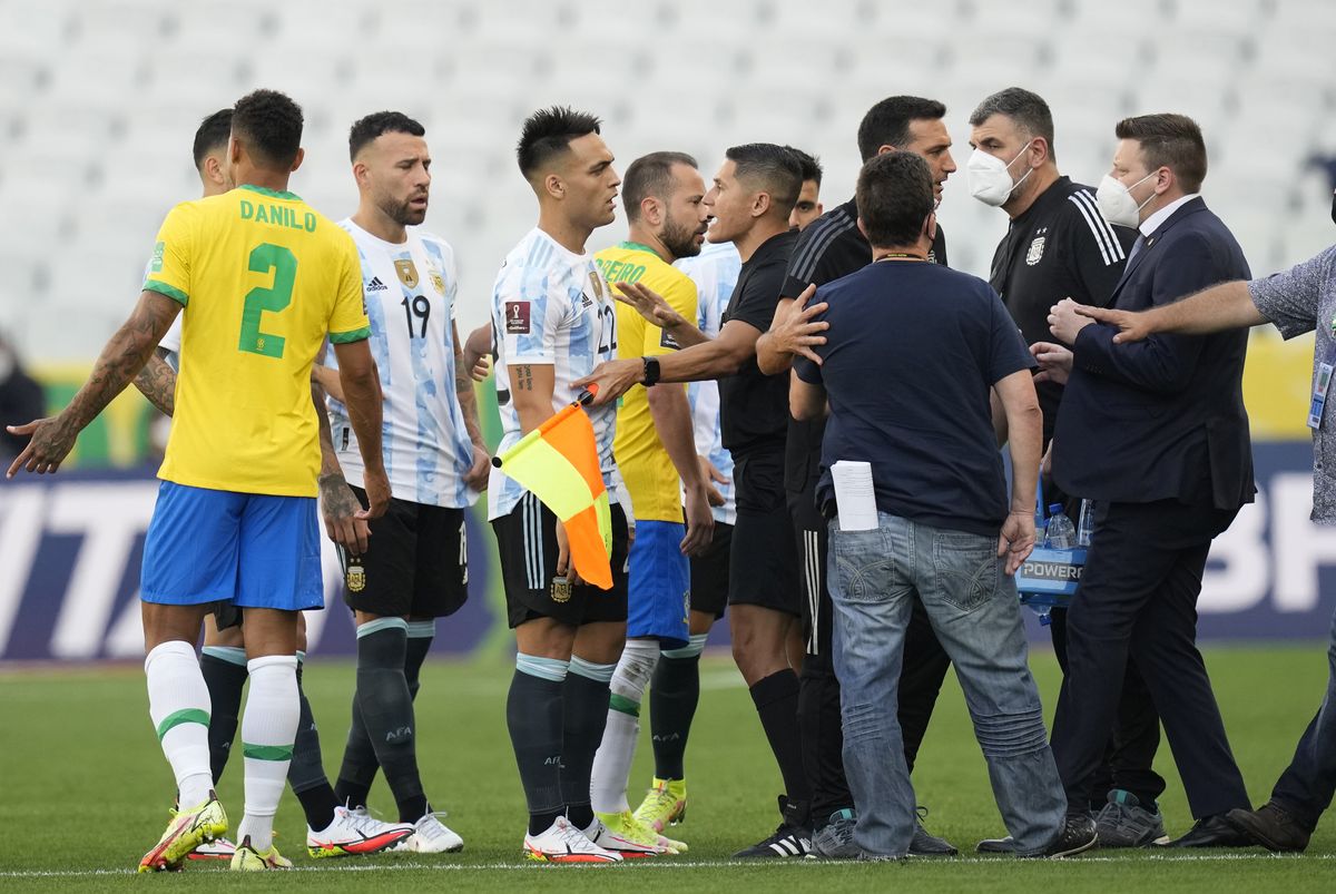 Brazil Argentina Wcup Soccer