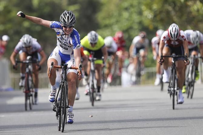 Chloe McConville takes out the exciting sprint finish