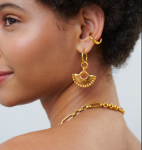 5. Missoma Zenyu Chandelier Hoop Earrings