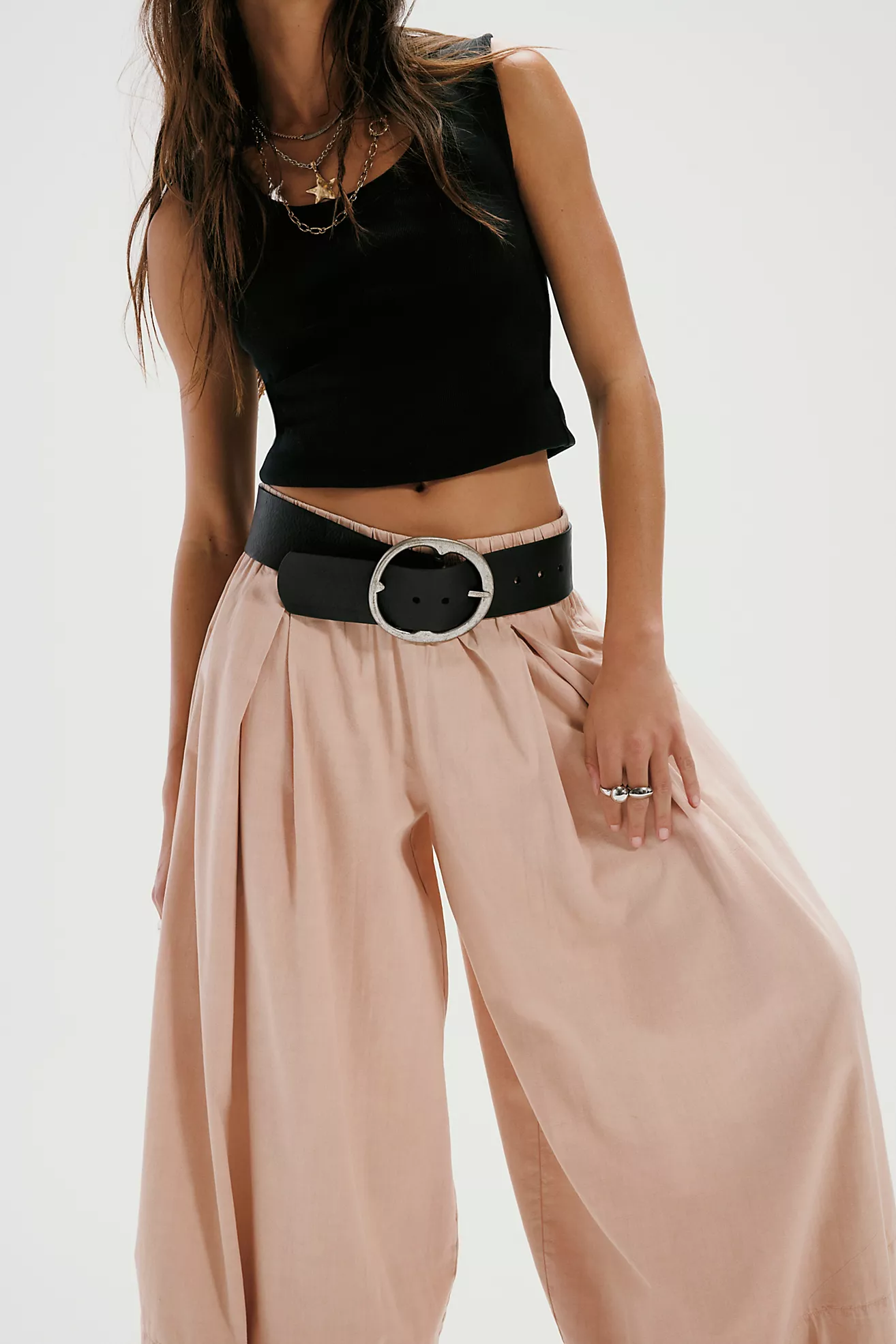 Moonflower Pull-On Balloon Pants