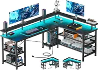 ODK 59" L Shaped Gaming Desk: $209.99$189.99 at Amazon
Save $20 -